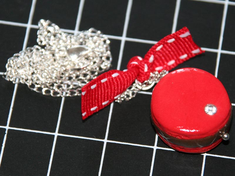 Bijoux fimo macaron