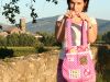 Sac recto/verso avec grigri de sac Ma Peste Adorée