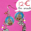 Boucles d'oreilles indiennes Bollywood