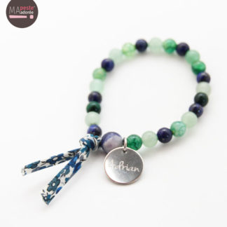 Bracelet lithotherapie enfant contre le stress