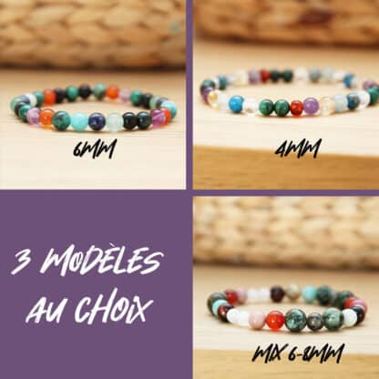 Bracelet chemin de vie femme avec 3 modèles au choix