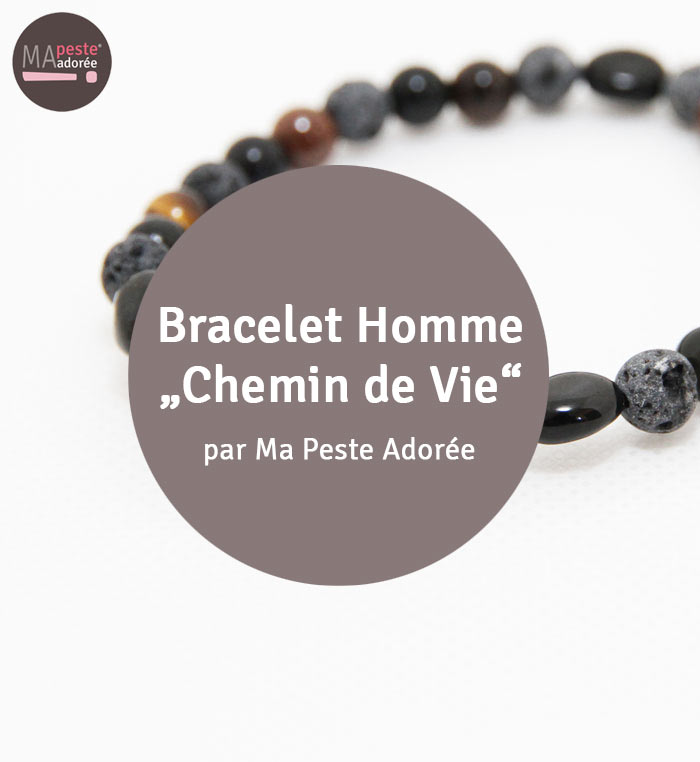 Bracelet Homme Personnalisé Bracelet Pierre Naturelle Avec Pierre