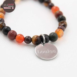 Bracelet en Pierres Enfant Colère & Impatience