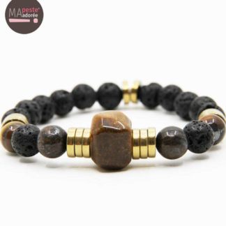 Bracelet Femme "Force et Courage"