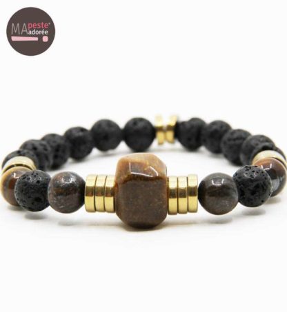 Bracelet Femme "Force et Courage"