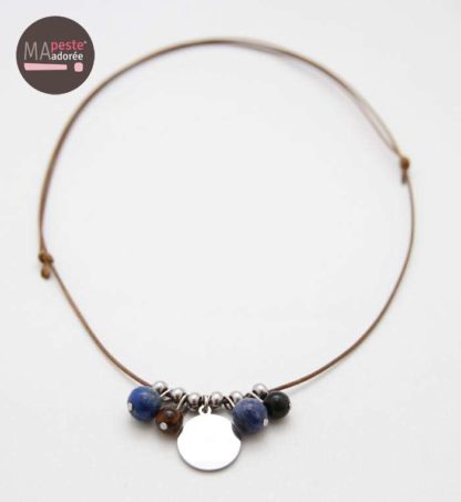 Collier Enfant 4 pierres Au choix