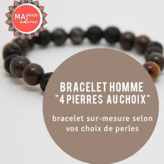 c'est un bracelet en pierres naturelles 8mm, et c'est vous qui choisissez la composition du bijou