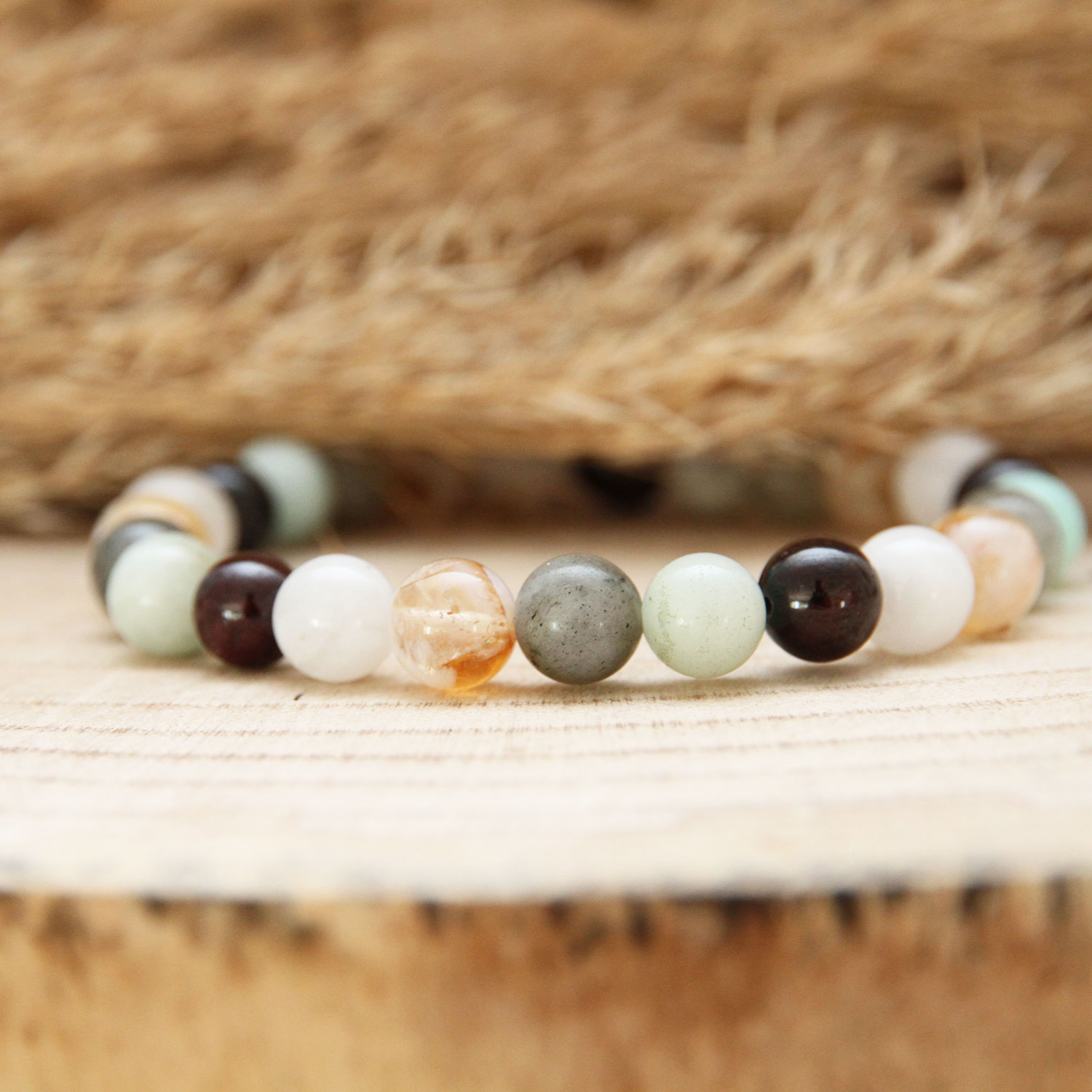 Bracelet Homme 4 pierres Au choix – Image 3