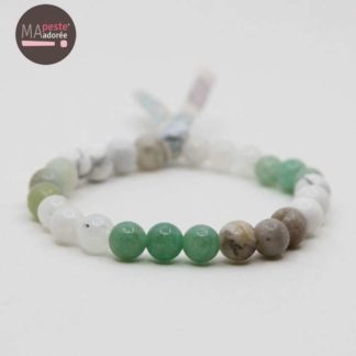 Bracelet Enfant Lithothérapie - Douceur & Calme