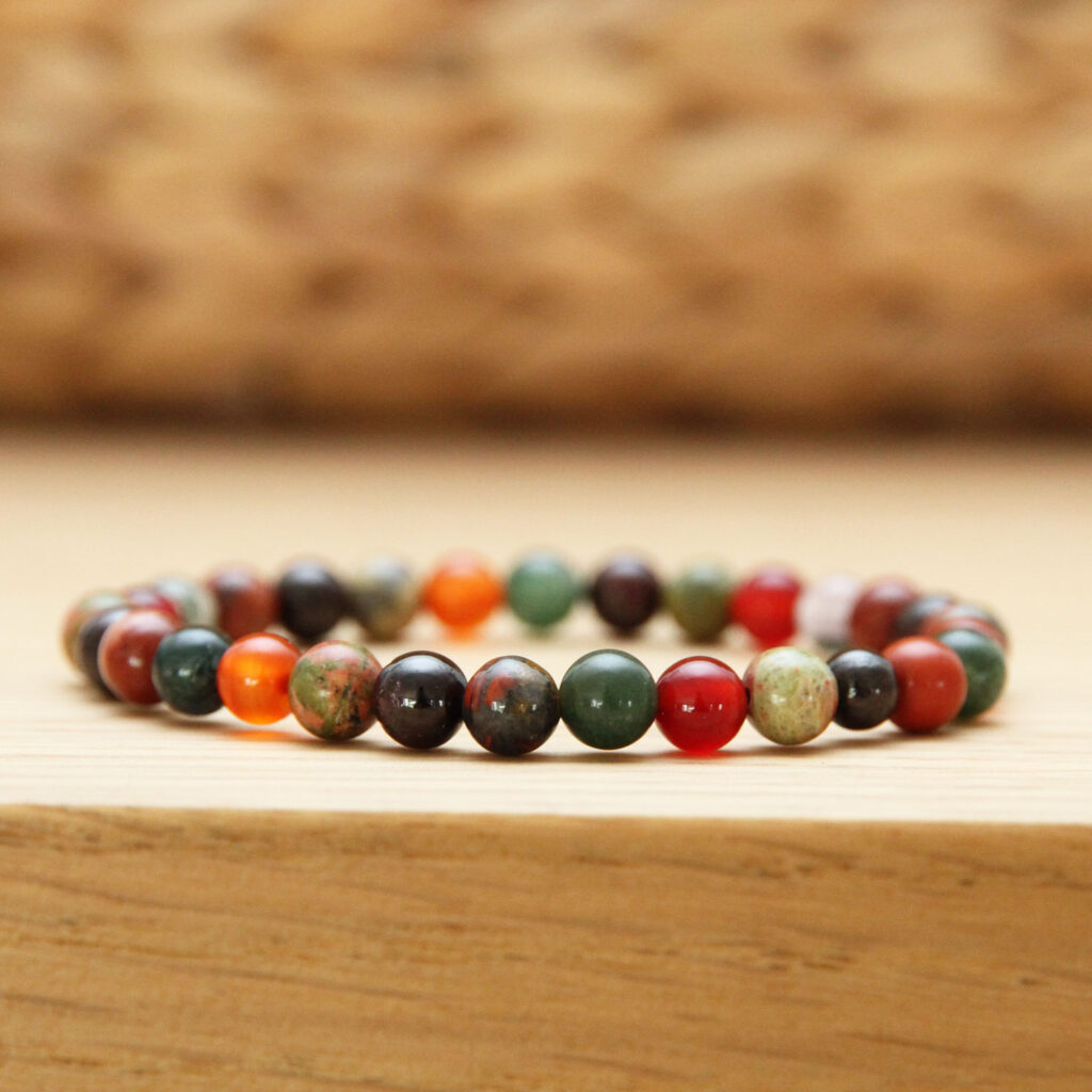 Bracelet lithothérapie pour la passion amoureuse et la libido