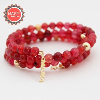 Bracelet tourmaline fête des mères