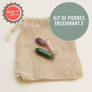 Kit de lithothérapie, cadeau maitresse