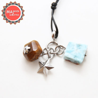 Collier enfant en pierres peurs et cauchemars