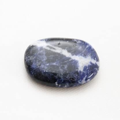 Galet plat de sodalite pas cher