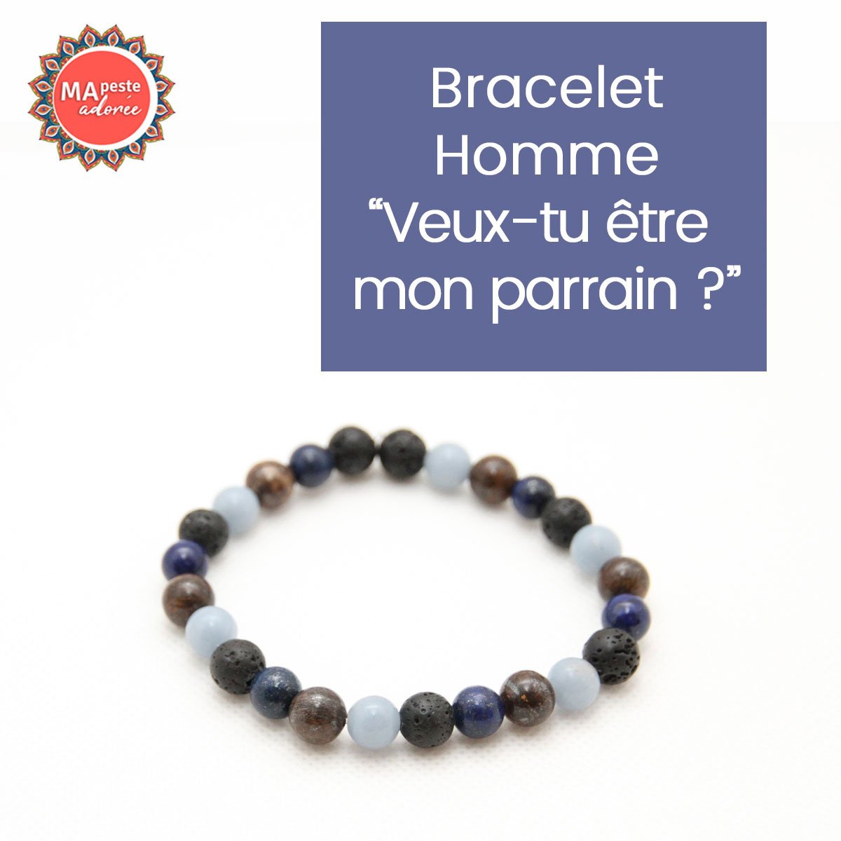 Bracelet cadeau photo personnalisée – La Boutique Des Hommes