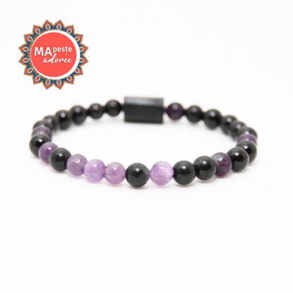 Bracelet en pierres pour femme pour contrer les ondes