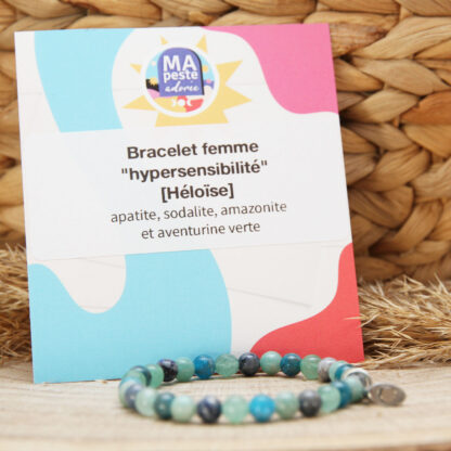 Chaque bracelet Hypersensibilité est unique et réalisé sur mesure - une création Ma Peste Adorée
