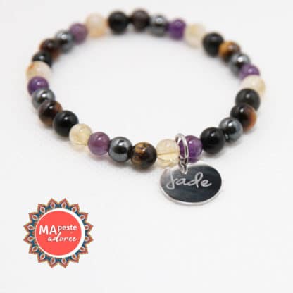 bracelet femme en pierres de protection