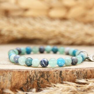 Bracelet en pierres pour femme hypersensible, une création Ma Peste Adorée