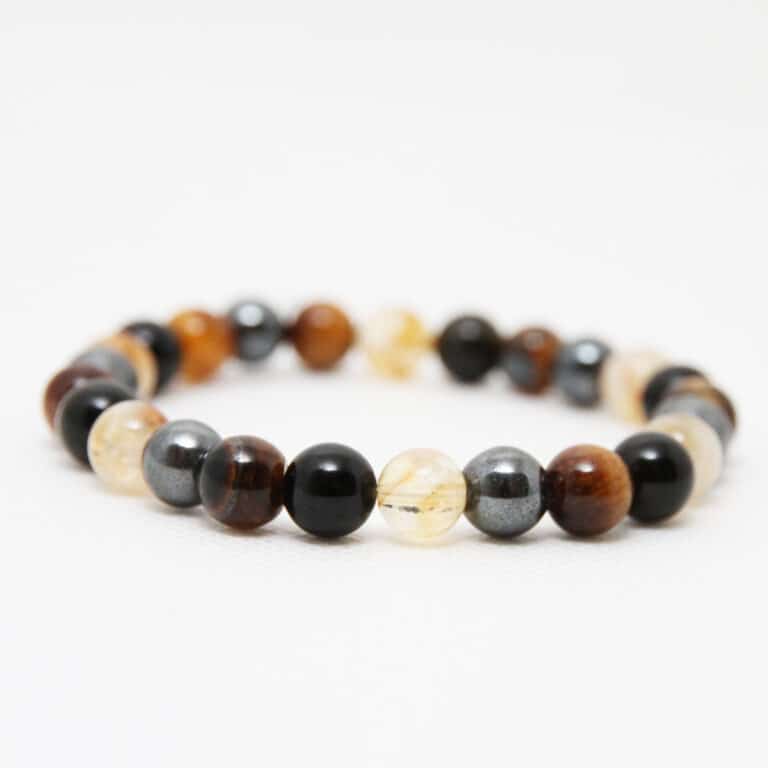 Bracelet 7 Chakras En Pierres Naturelles LLUXIA - Bijou Énergétique Fait Main Ajustable - 2