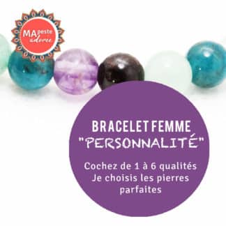 Voici un bracelet femme en pierres naturelles selon votre personnalité