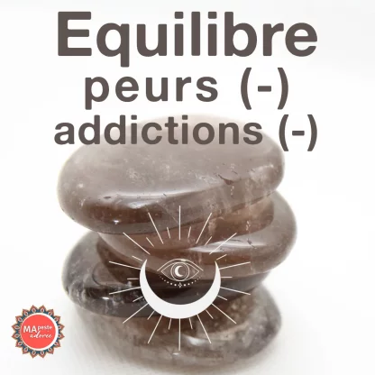 Le quartz fumé est une pierre d'équilibre qui apaise les peurs et les inquiétudes
