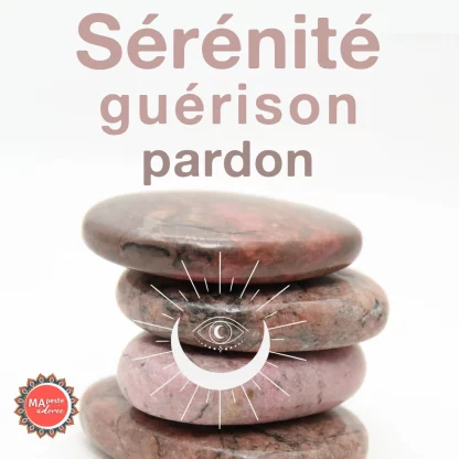 La rhodonite est une pierre douce, de guérison mentale et physique.