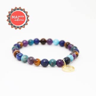 Bracelet en pierres naturelles pour femme pour avancer dans la vie