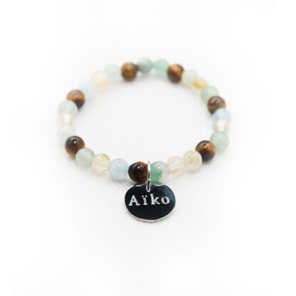 Bracelet enfant en pierres pour l'optimisme