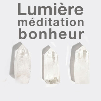 Galet de cristal de roche