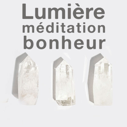 Galet de cristal de roche