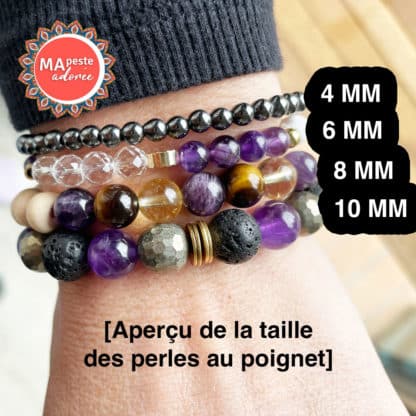 Quel taille de pierres choisir pour son bracelet ?