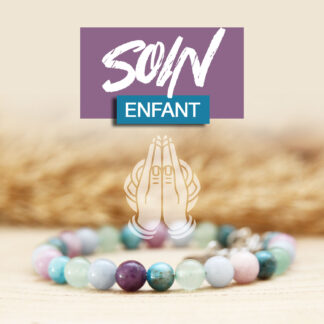 Découvrez le bracelet enfant de guérison lithothérapie par Ma Peste Adorée