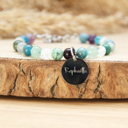 Bracelet pierres naturelles enfant – Lithothérapie pour stimuler la mémoire et renforcer la concentration