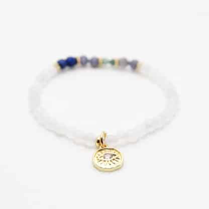 Bracelet en pierres naturelles 4mm avec les pierres qui correspondent aux mois de naissance
