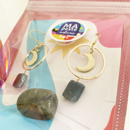 Kit Boucles Lune + Pierre – Image 2