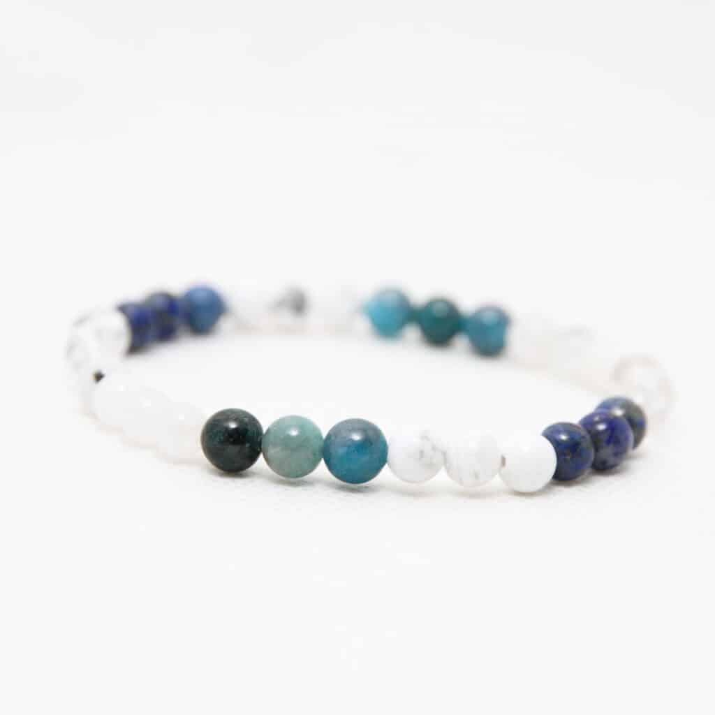 Bracelet femme en pierres naturelles pour la perte de poids