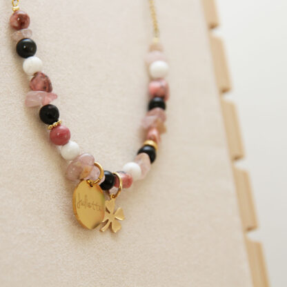 Collier enfant avec pierres au choix