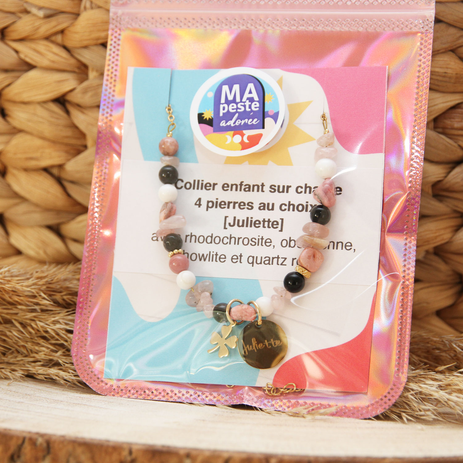 Chaque collier et chaque enfant : unique !