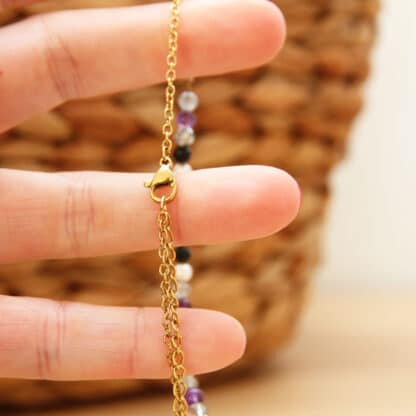 Découvrez les bijoux de chevilles en pierres naturelles