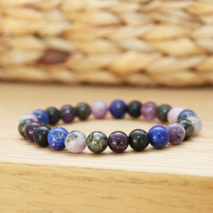 Les meilleures pierres pour l'addictions aux écran dans ce bracelet homme !