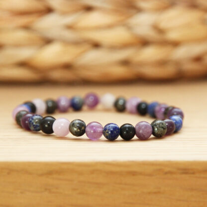 Les meilleures pierres pour l'addictions aux écran dans ce bracelet enfant et ado !