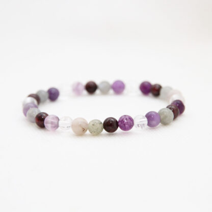 Bracelet pour femme en pierres naturelles pour la résilience