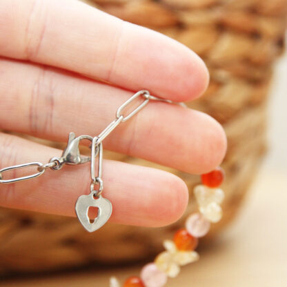 Collier Petit Chien - 3 pierres au choix – Image 3