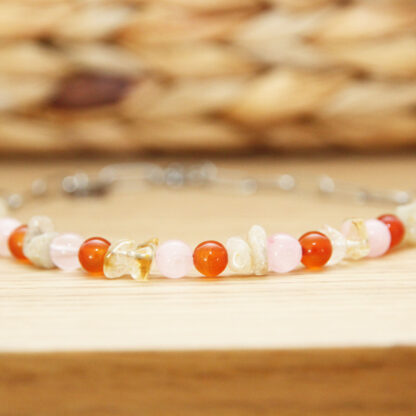 Collier Petit Chien - 3 pierres au choix – Image 2