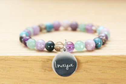 Bracelet de guérison p-en pierres pour fille ou garçon