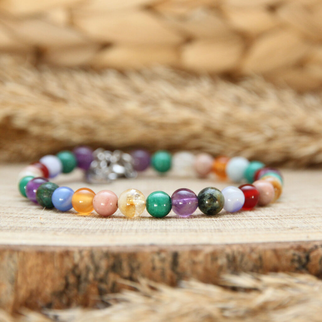 Bracelet chemin de vie pour homme, pierres de qualité et analyse complète des pierres - création ma peste adorée