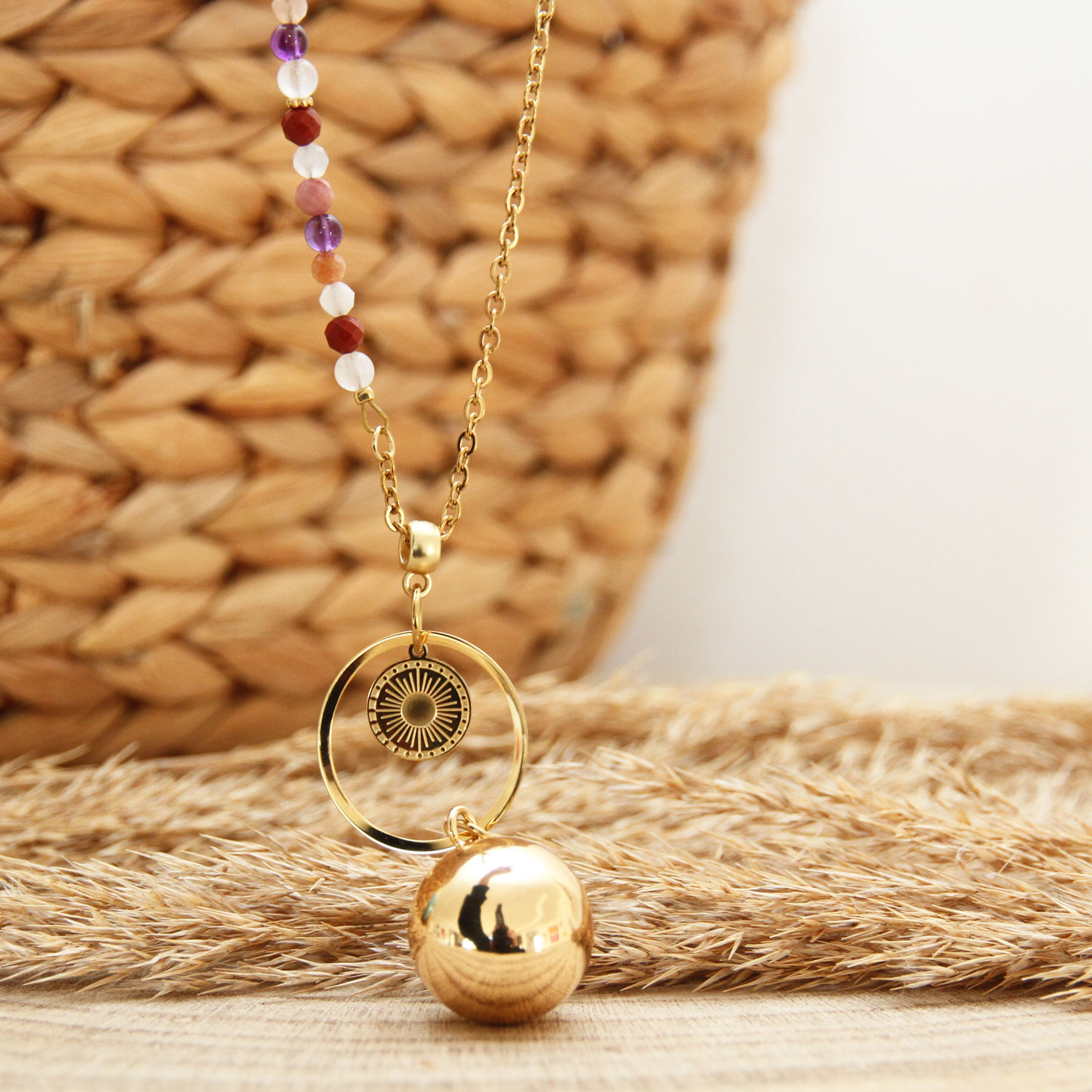 Chaque bola est unique car c'est vous qui imaginez la composition des pierres