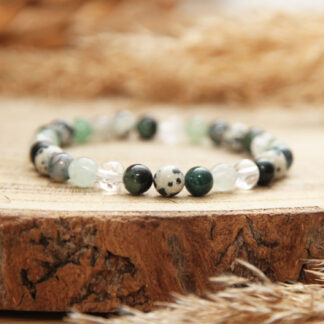 Cristal de roche : clarté et amplification douce de l’intention d’ancrage.