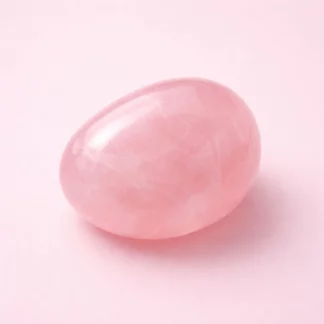 Pierre roulée de quartz rose pour l'apaisement et le calme